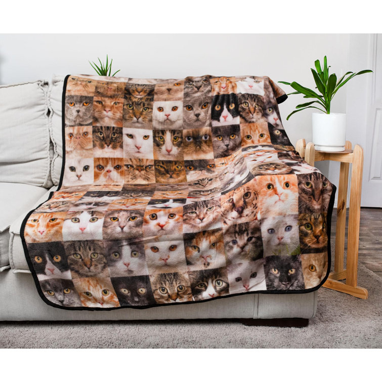 Cat 2024 shaped blanket